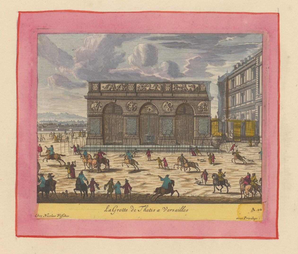 Grotte von Thetis in Versailles av Willem Swidde