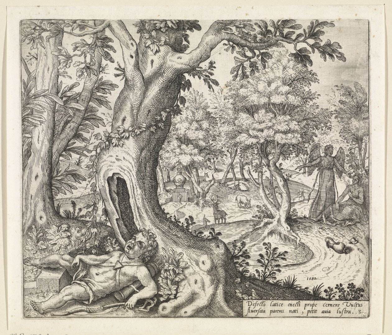 Hagar och Ismael i öknen Hagars och Ismaels historia (serietitel) av Willem Thibaut
