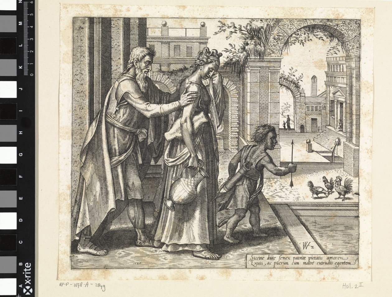 Utvisning av Hagar och Ismael Hagars och Ismaels historia (serietitel) av Willem Thibaut