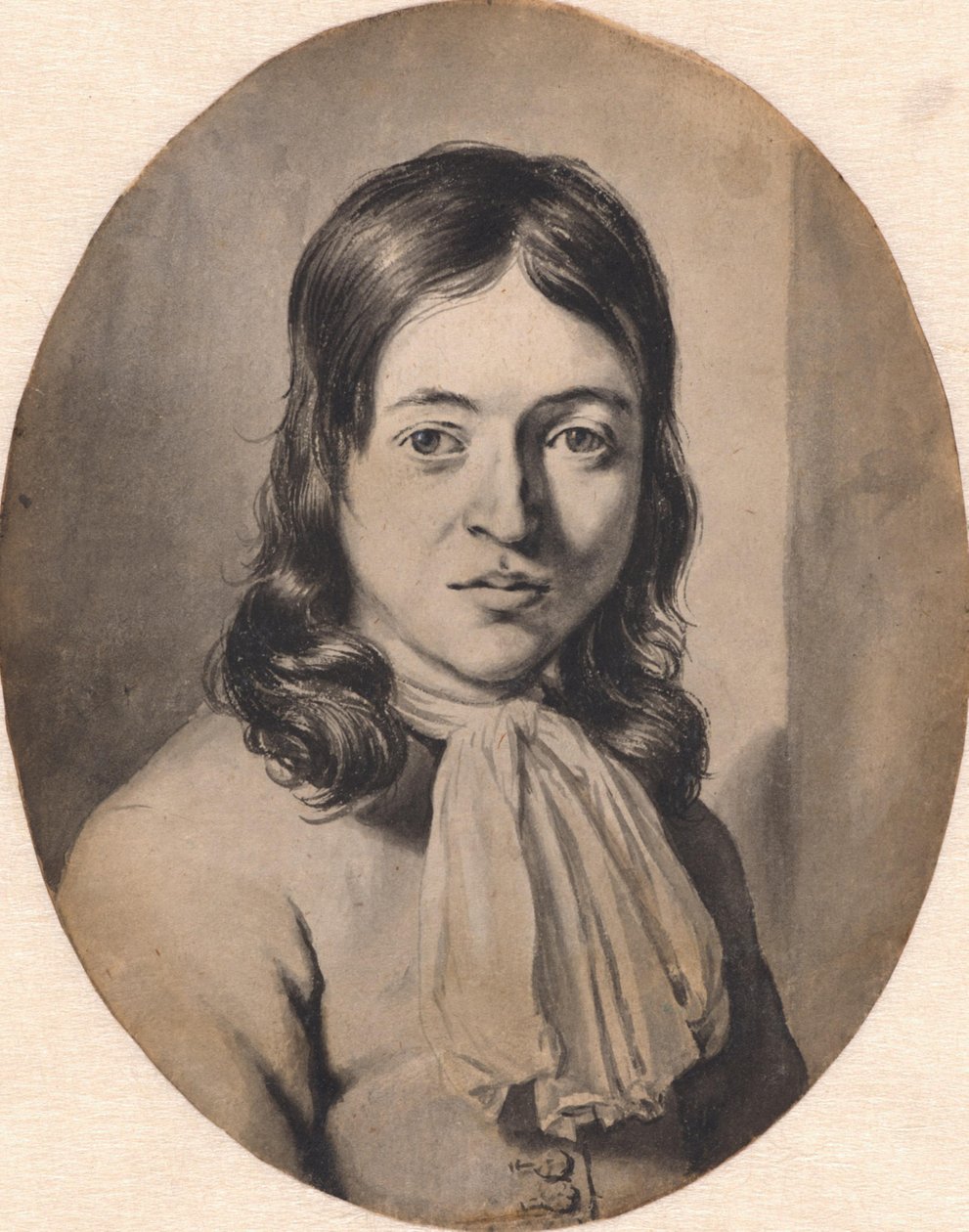 Porträtt av J. Schniten (?) av Willem Van Mieris