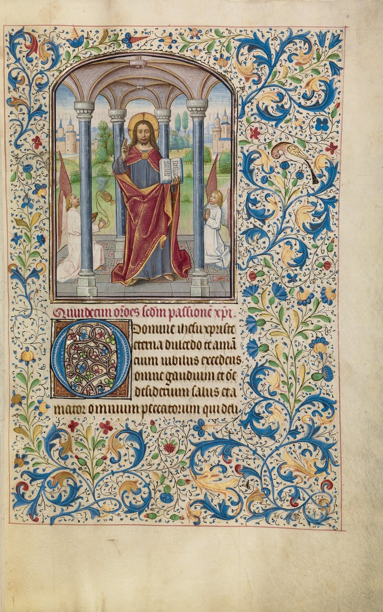 Christus segnet av Willem Vrelant