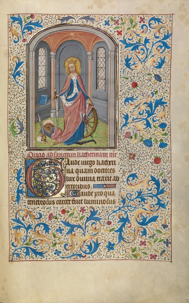Heilige Katharina av Willem Vrelant