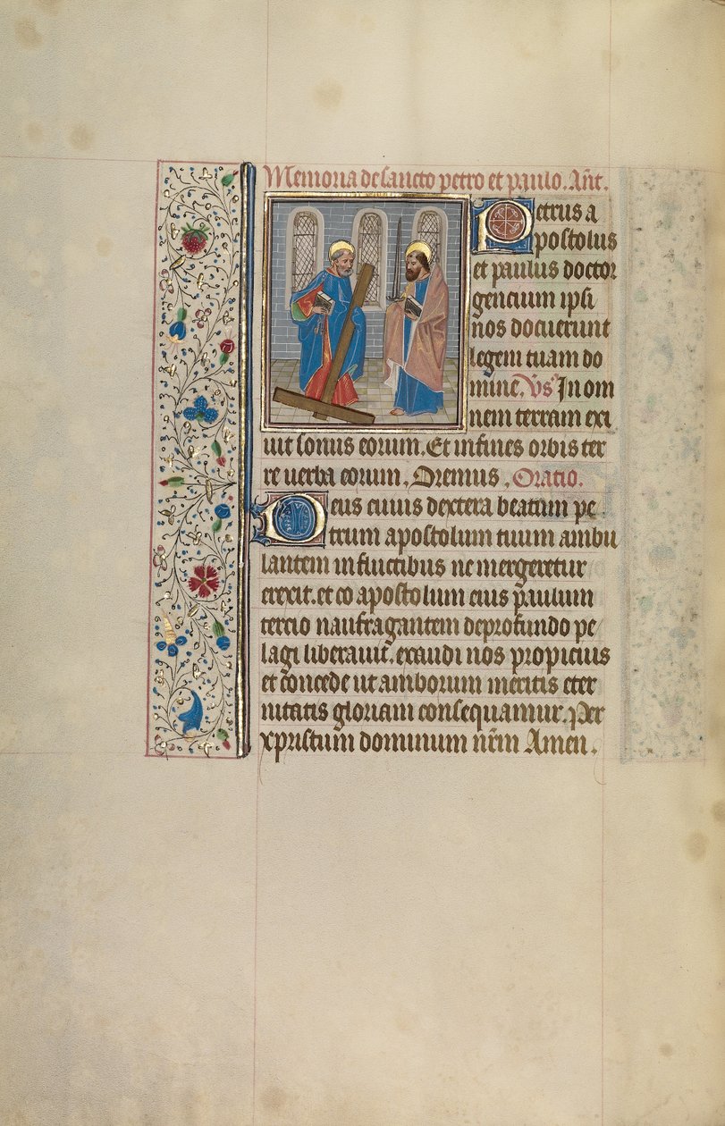 Heliga Petrus och Paulus av Willem Vrelant