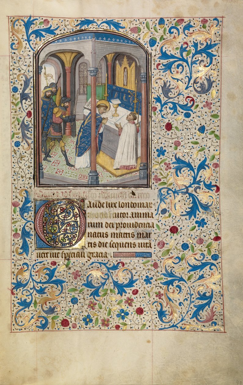Das Martyrium des Heiligen Thomas Becket av Willem Vrelant