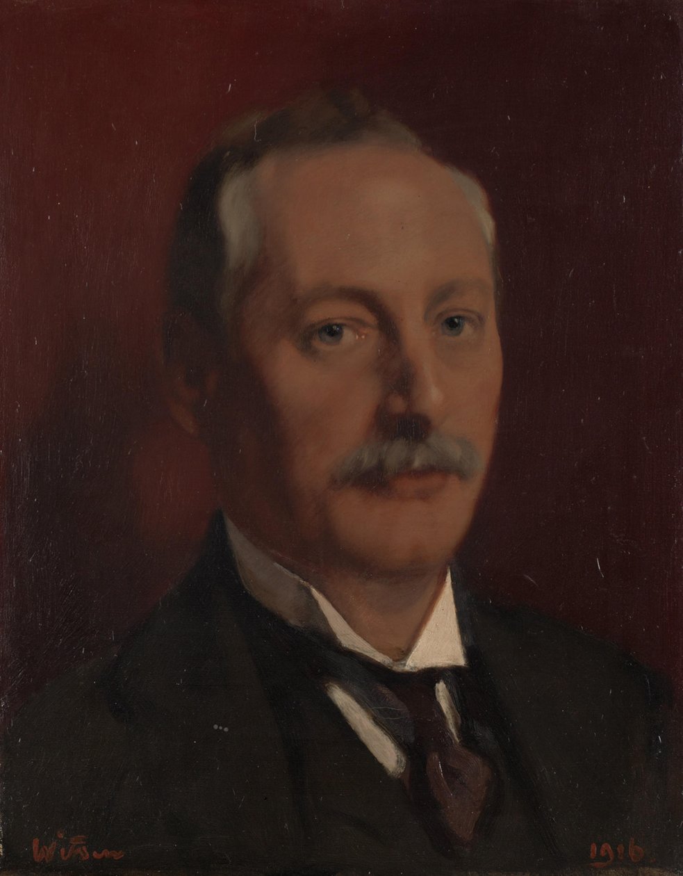 Alfred Gideon Boissevain (1870–1922), direktör och chefredaktör för Algemeen Handelsblad av Willem Witsen