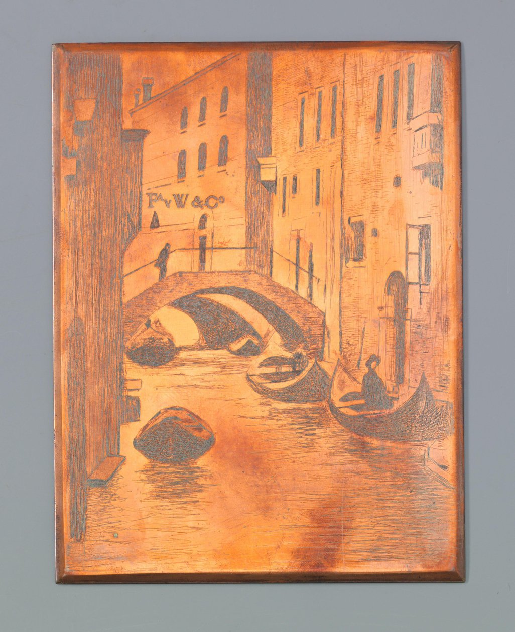 Brücke über den Rio di San Toma, Venedig av Willem Witsen