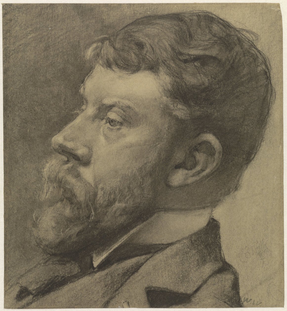 Porträtt av George Hendrik Breitner av Willem Witsen