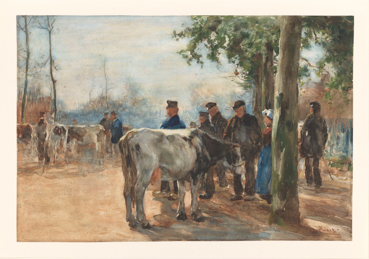 Boskapsmarknaden av Willem de Zwart