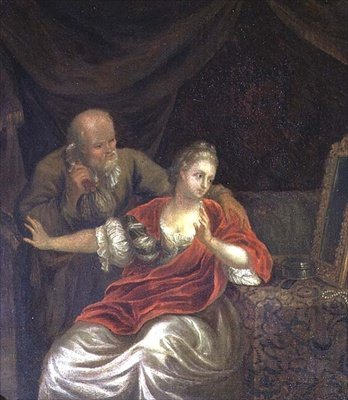 Ett erbjudande som avvisats av Willem van (after) Mieris