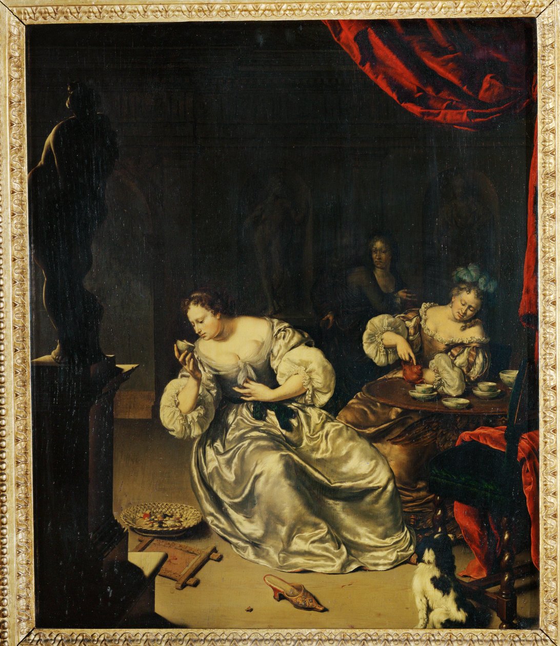 Le The - Teatime ... av Willem van (after) Mieris
