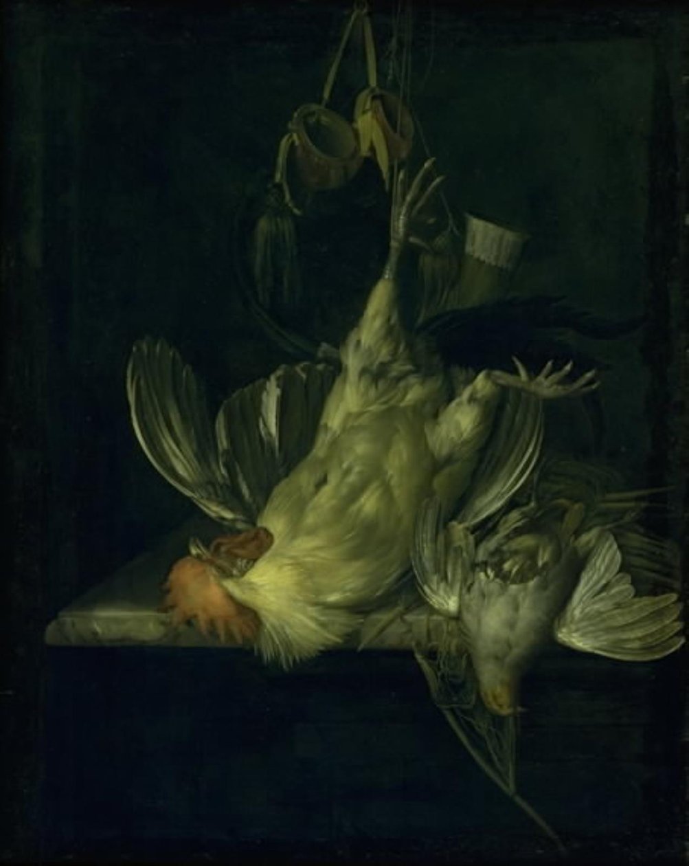 En död vit kuk av Willem van Aelst