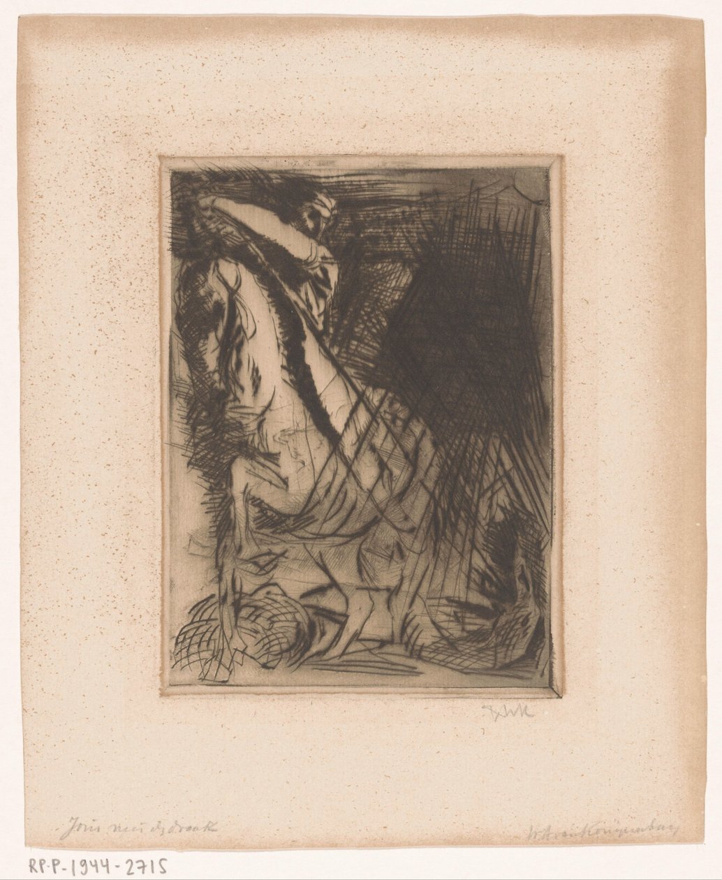 Sankt Georg och draken av Willem van Konijnenburg (signed by artist)