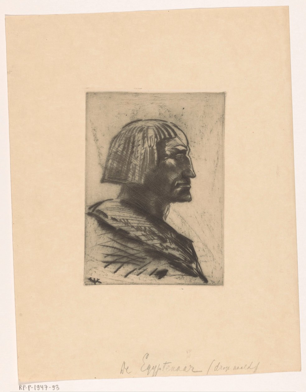 The Egyptian (originaltitel på objektet) av Willem van Konijnenburg