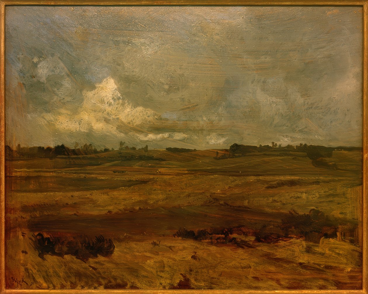 Landskap i norra Brabant av Willem van Konijnenburg