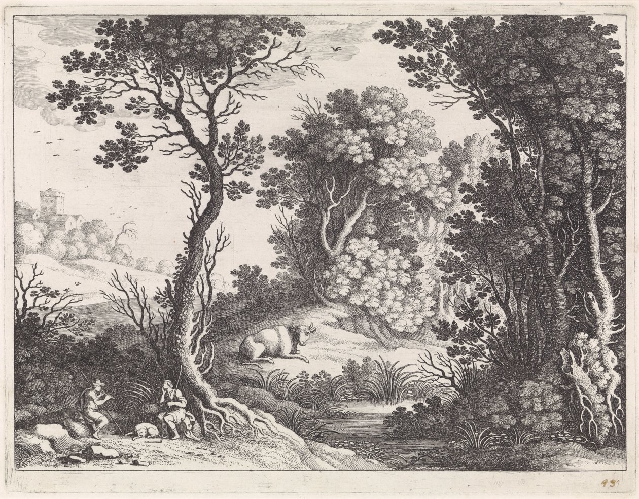 Mercury, Argus en Io av Willem van Nieulandt (II)