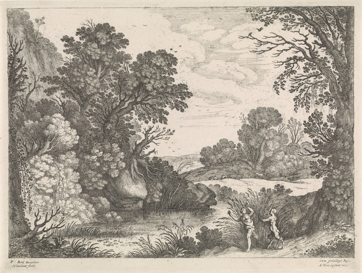 Pan en Syrigs av Willem van Nieulandt (II)