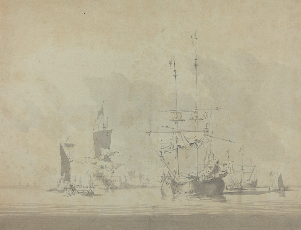 Marin av Willem van de Velde the Younger
