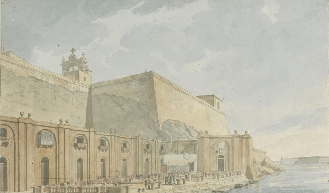 Malta, c. 1785 av Willey Reveley