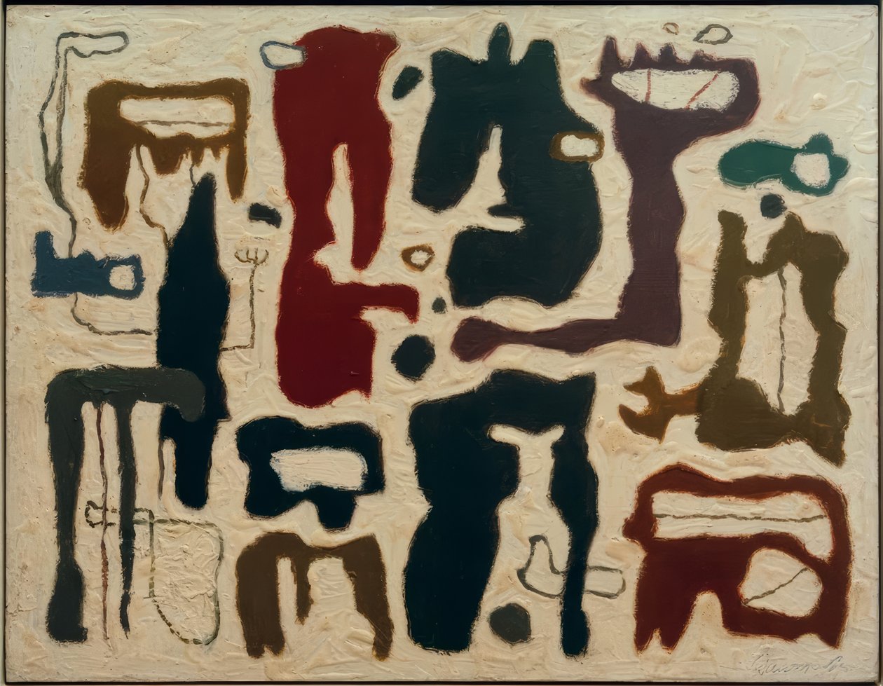 Afrikansk berättelse av Willi Baumeister