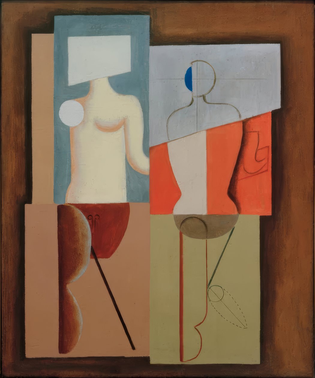 Apollon och målaren av Willi Baumeister