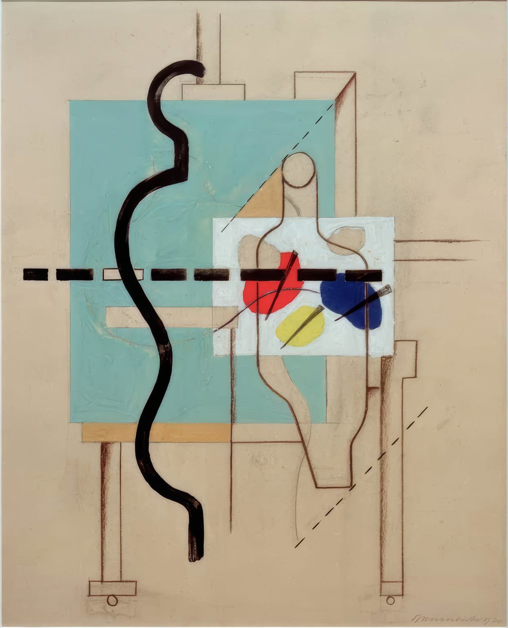 Målaren av Willi Baumeister