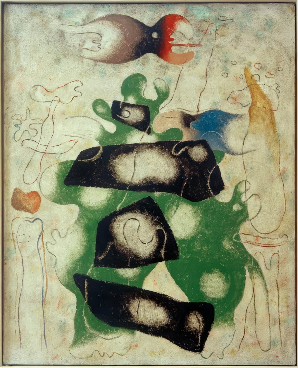 Eidos VI av Willi Baumeister