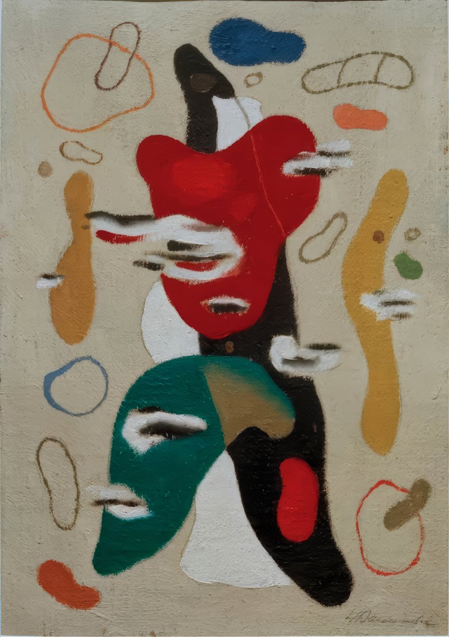 Flammafigur av Willi Baumeister