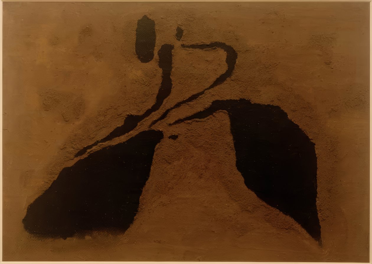 Löpare Valltorta av Willi Baumeister