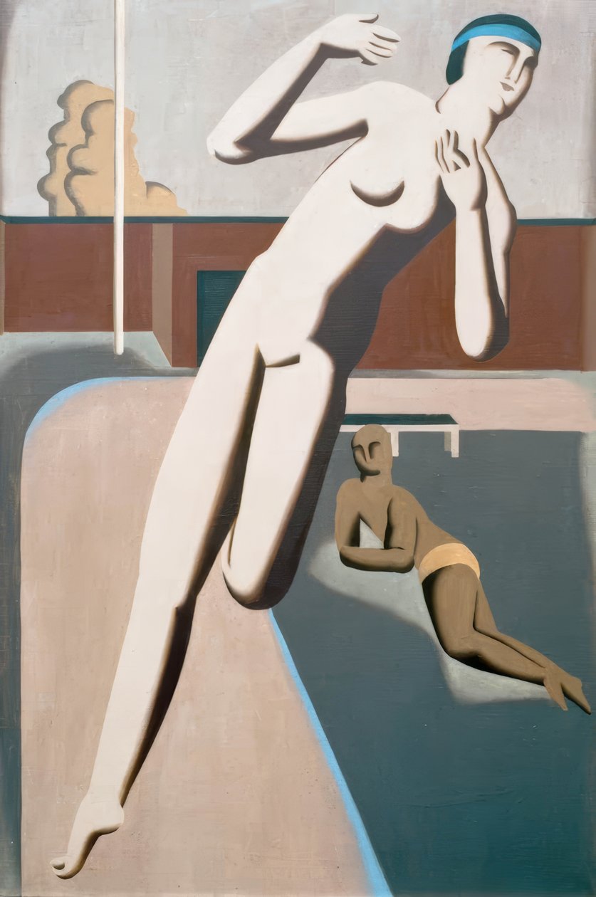 Löpare II av Willi Baumeister