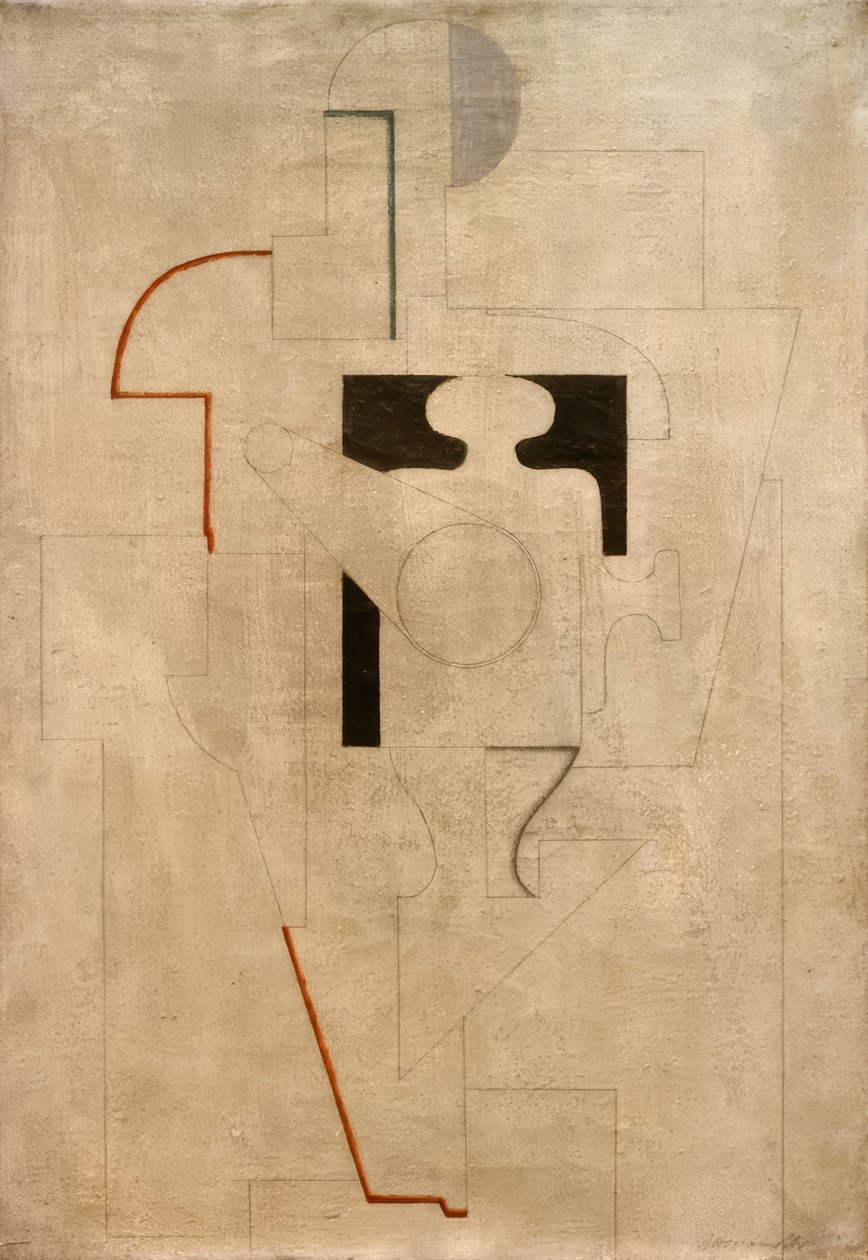 M 2 på grått av Willi Baumeister