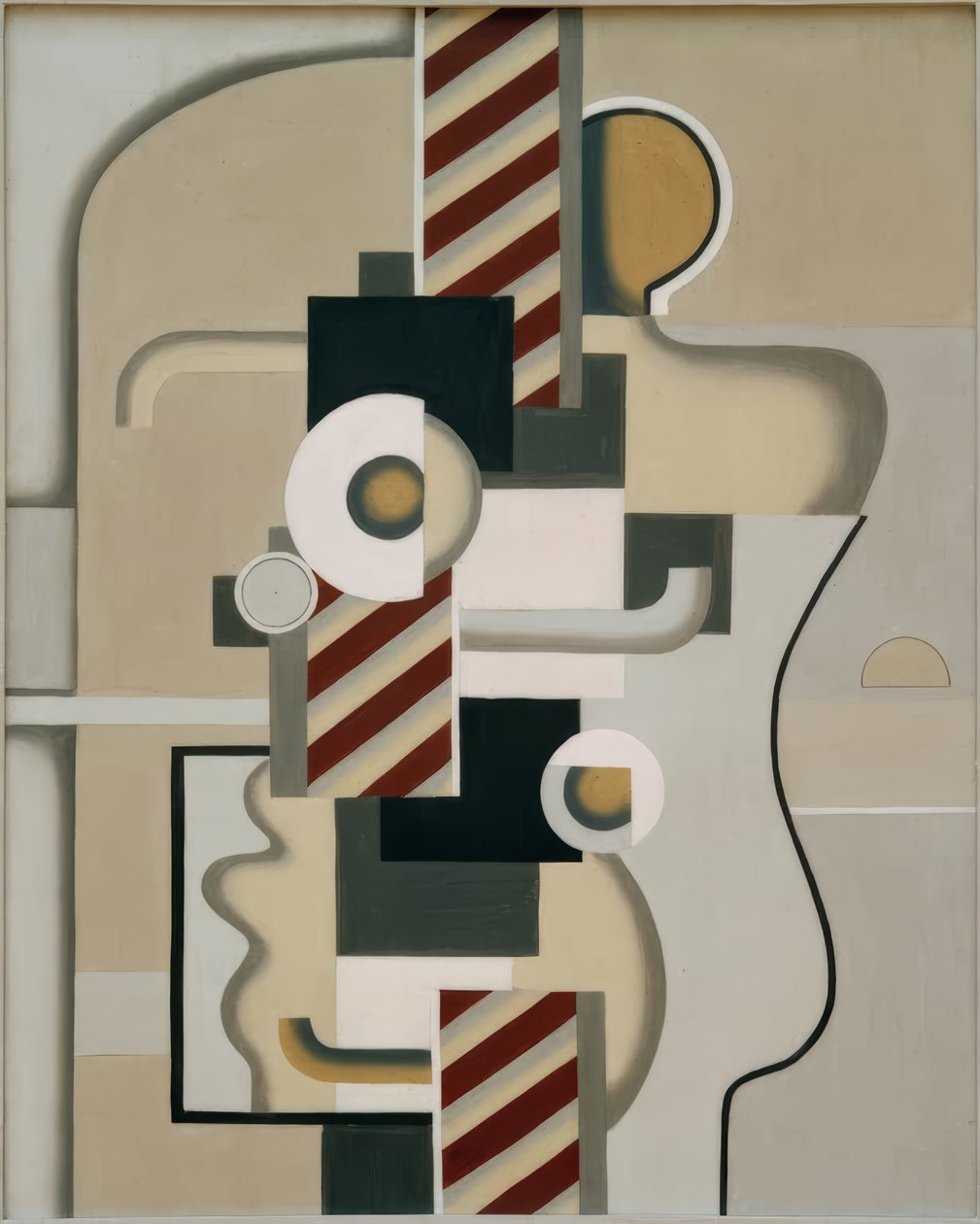 maskinmänniska av Willi Baumeister