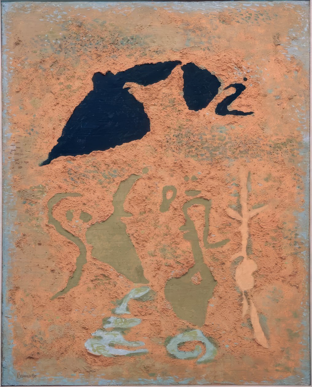 Safer 4, med dykaren av Willi Baumeister