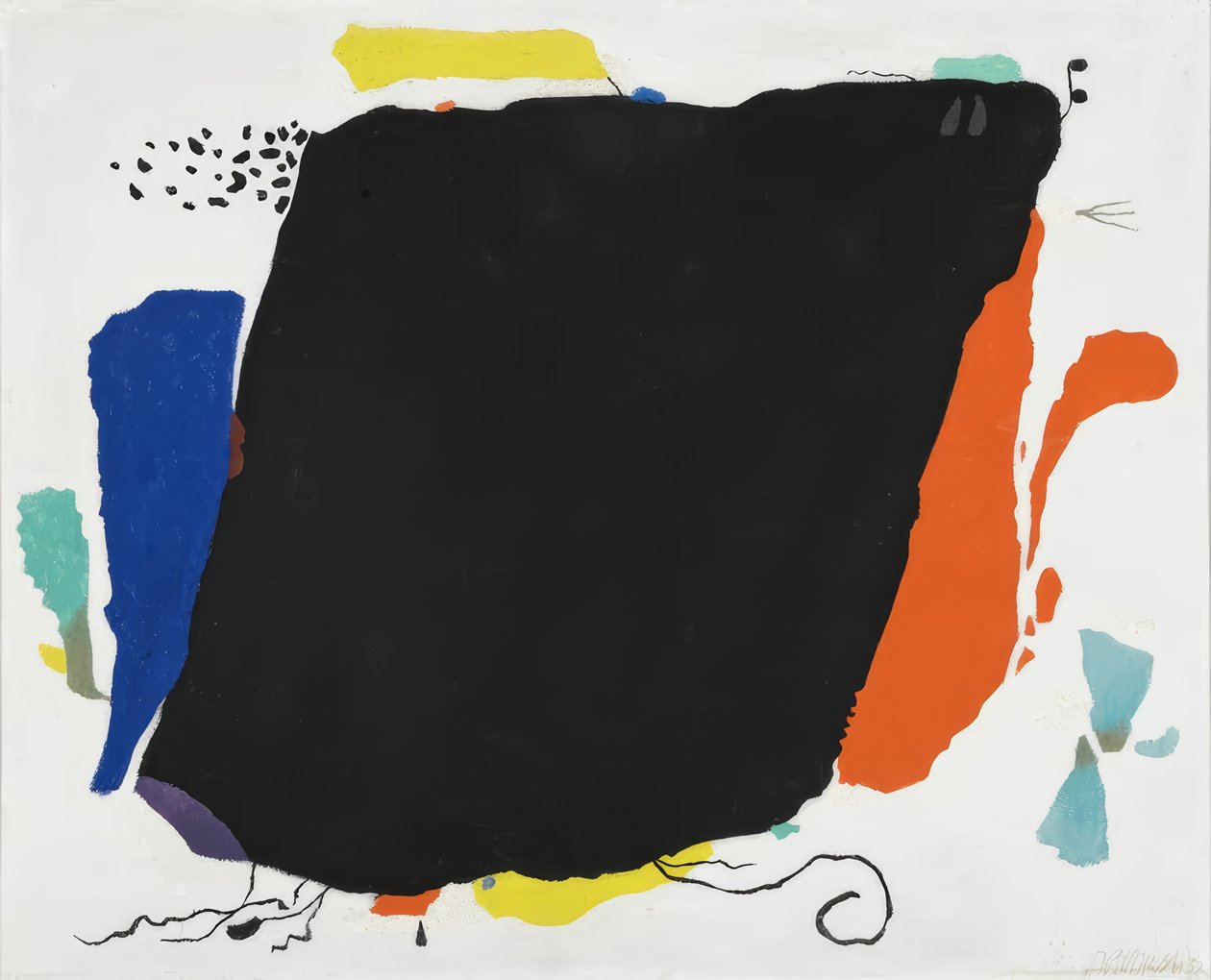 Svart fantom av Willi Baumeister