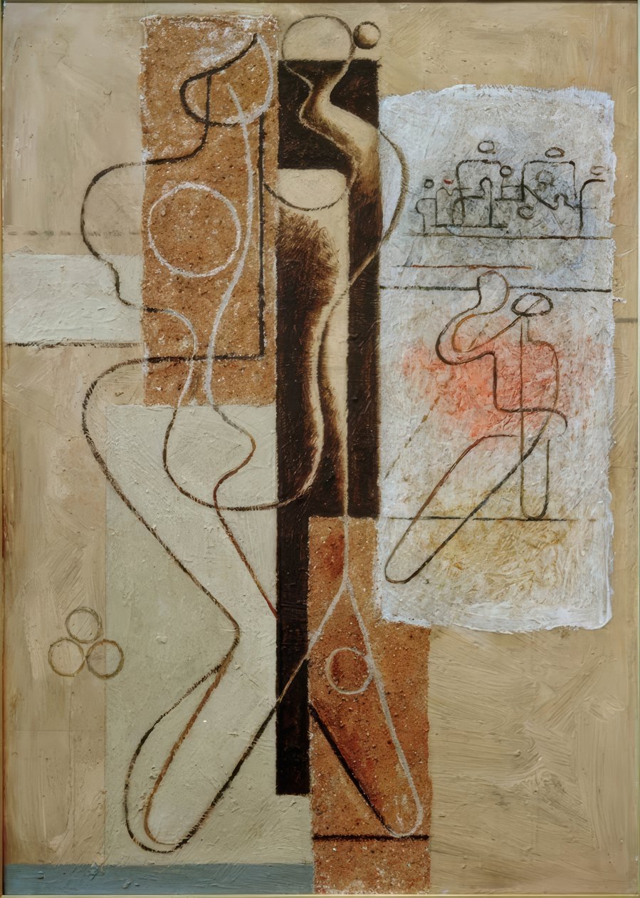 Tennis av Willi Baumeister