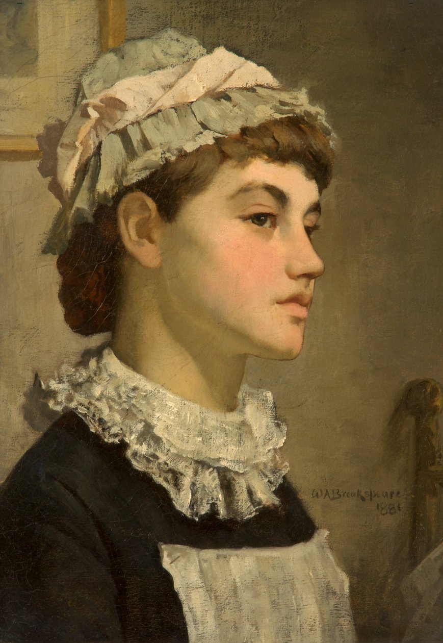 Tjänarinnan, 1881 av William A. Breakspeare