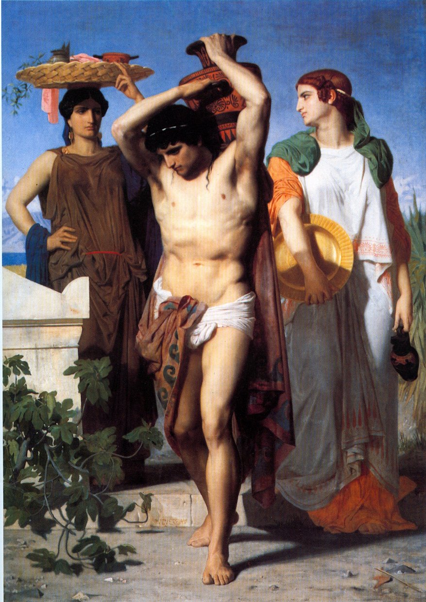 Canephores av William Adolphe Bouguereau