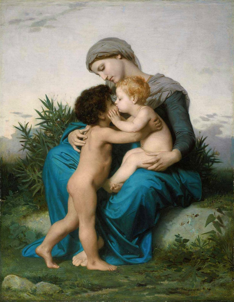 Fraternal Love  av William Adolphe Bouguereau