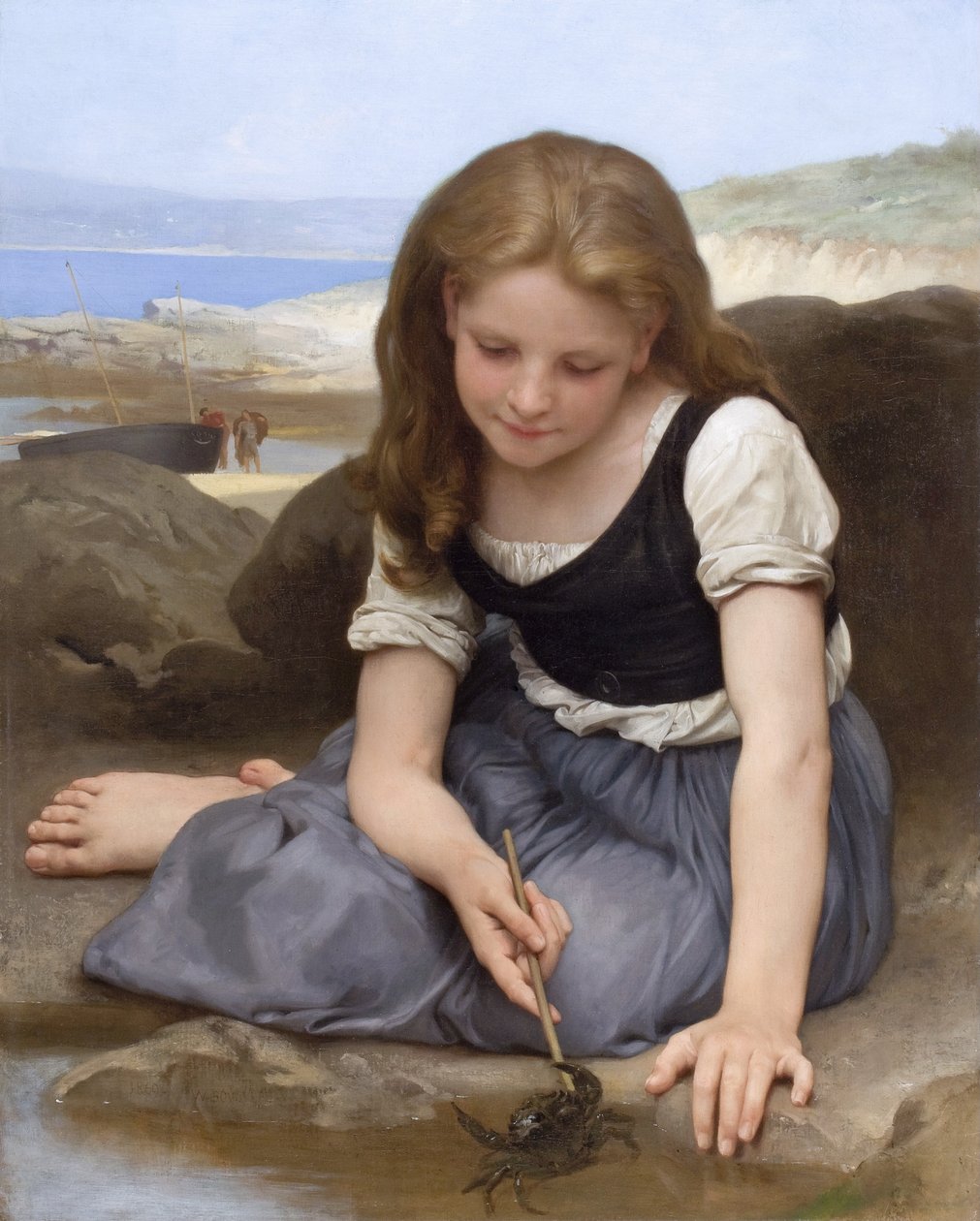 Le Crabe av William Adolphe Bouguereau