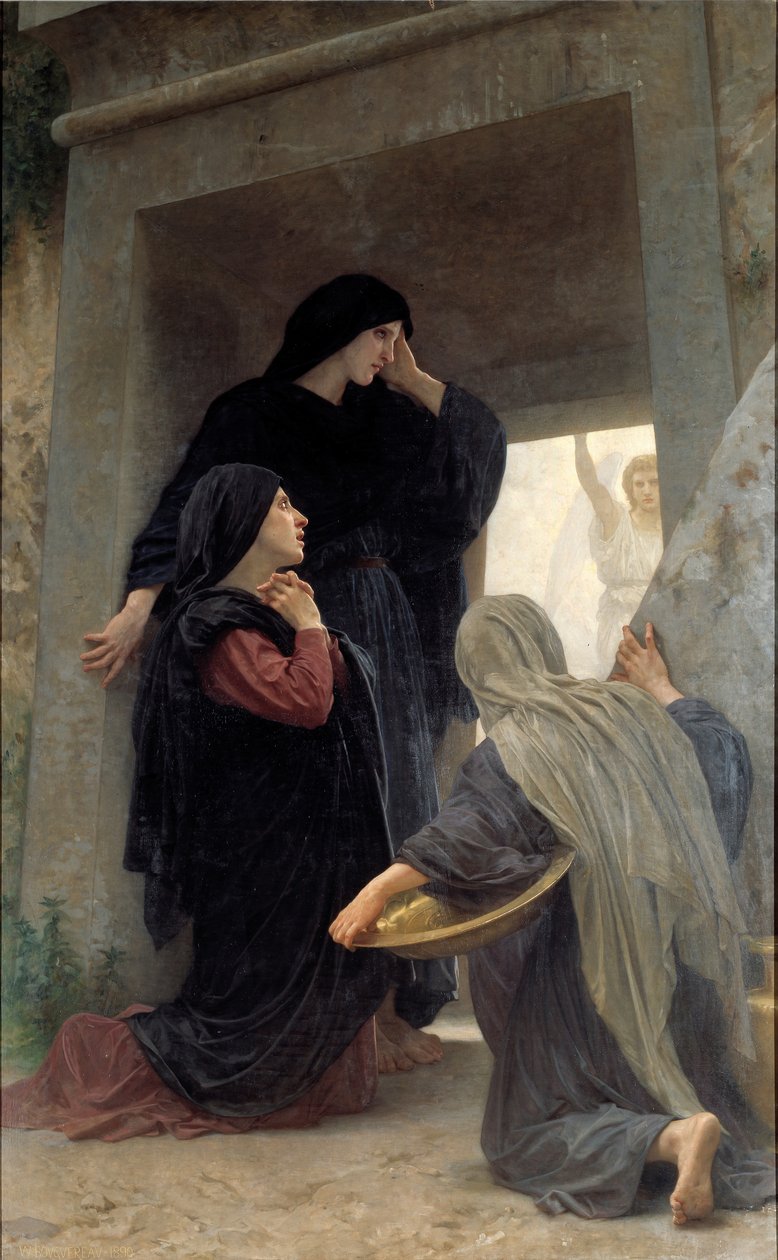 Le saintes femmes au tombeau  av William Adolphe Bouguereau