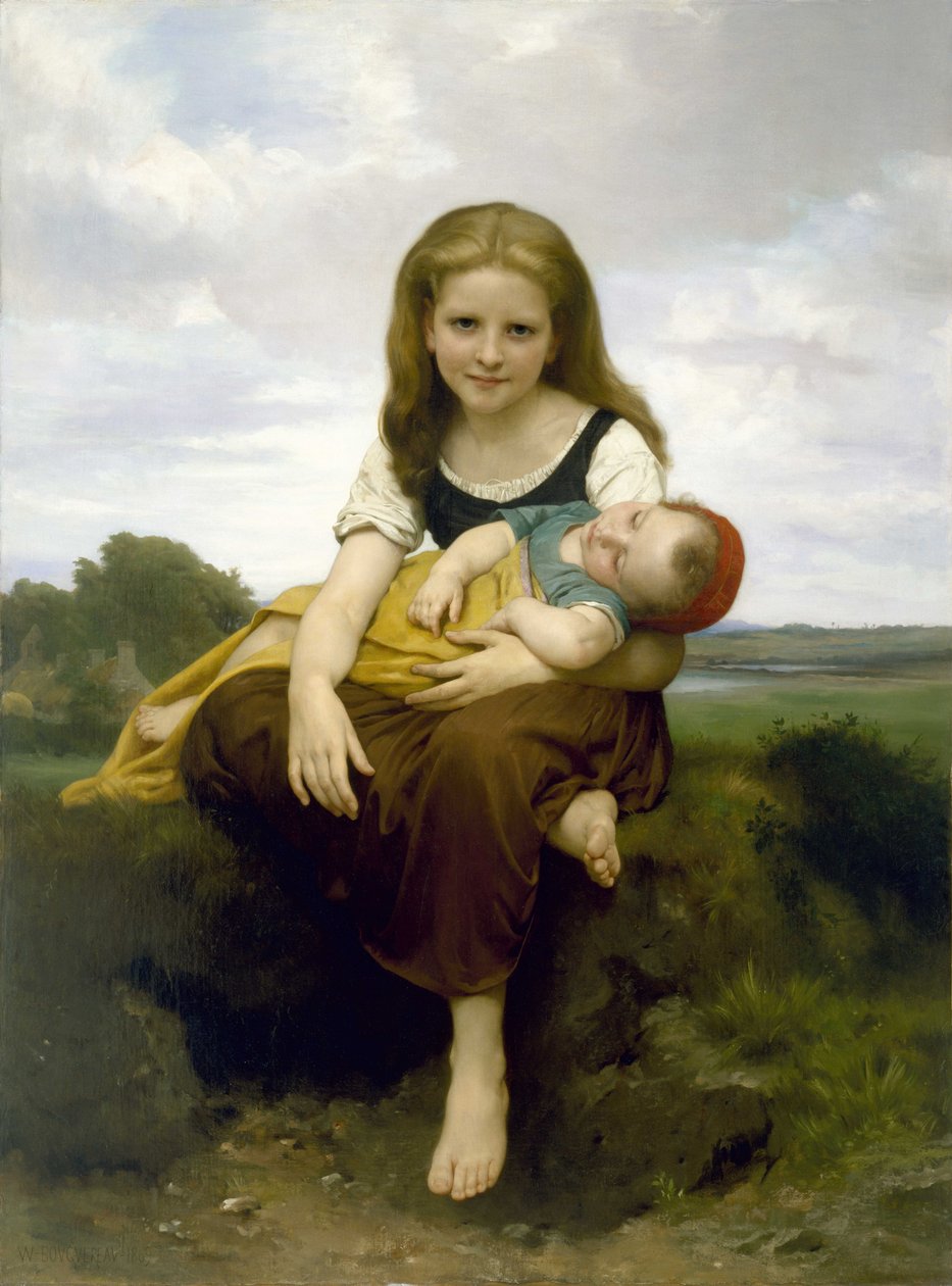 Äldre syster av William Adolphe Bouguereau