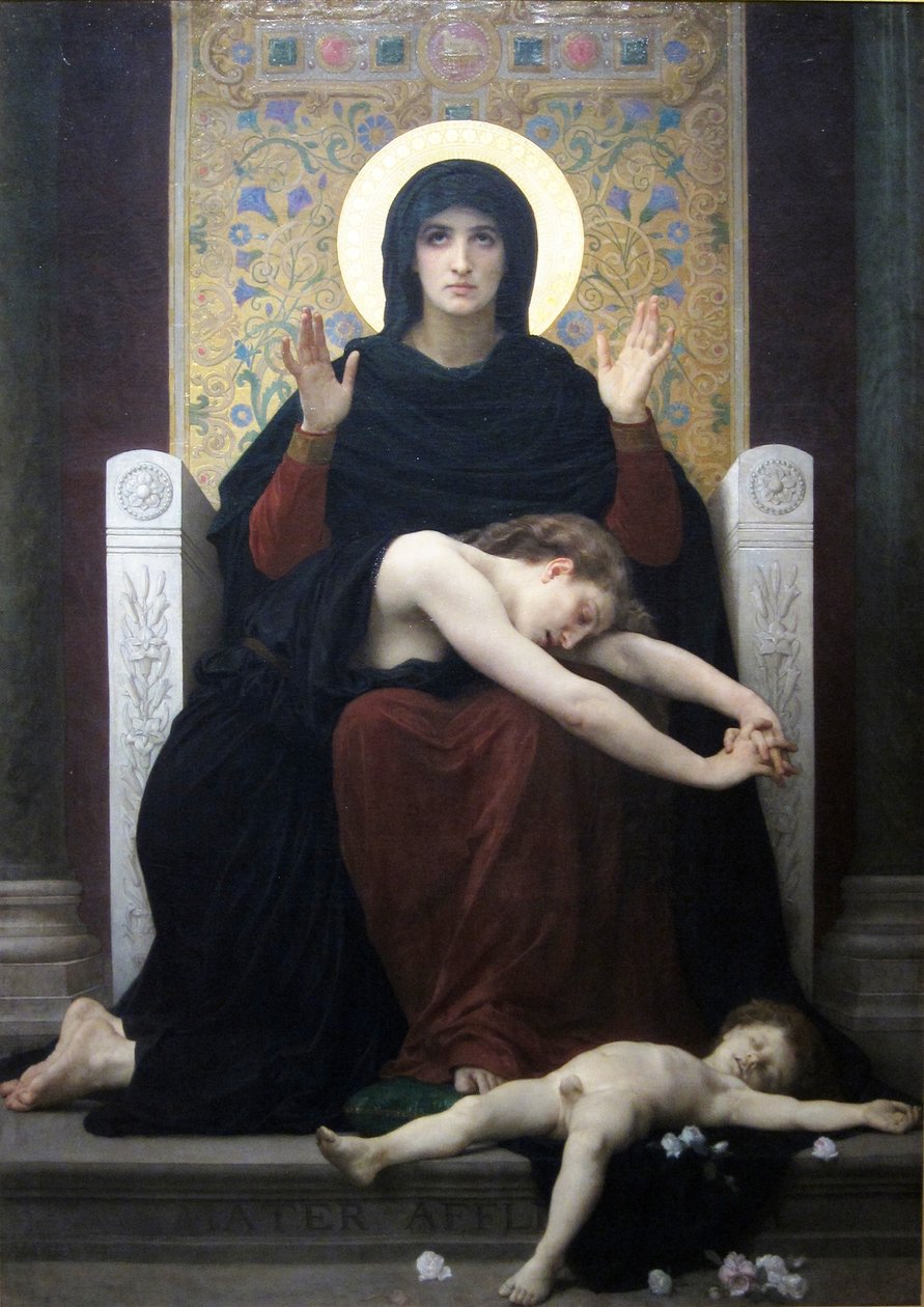 The Virgin of Consolation  av William Adolphe Bouguereau