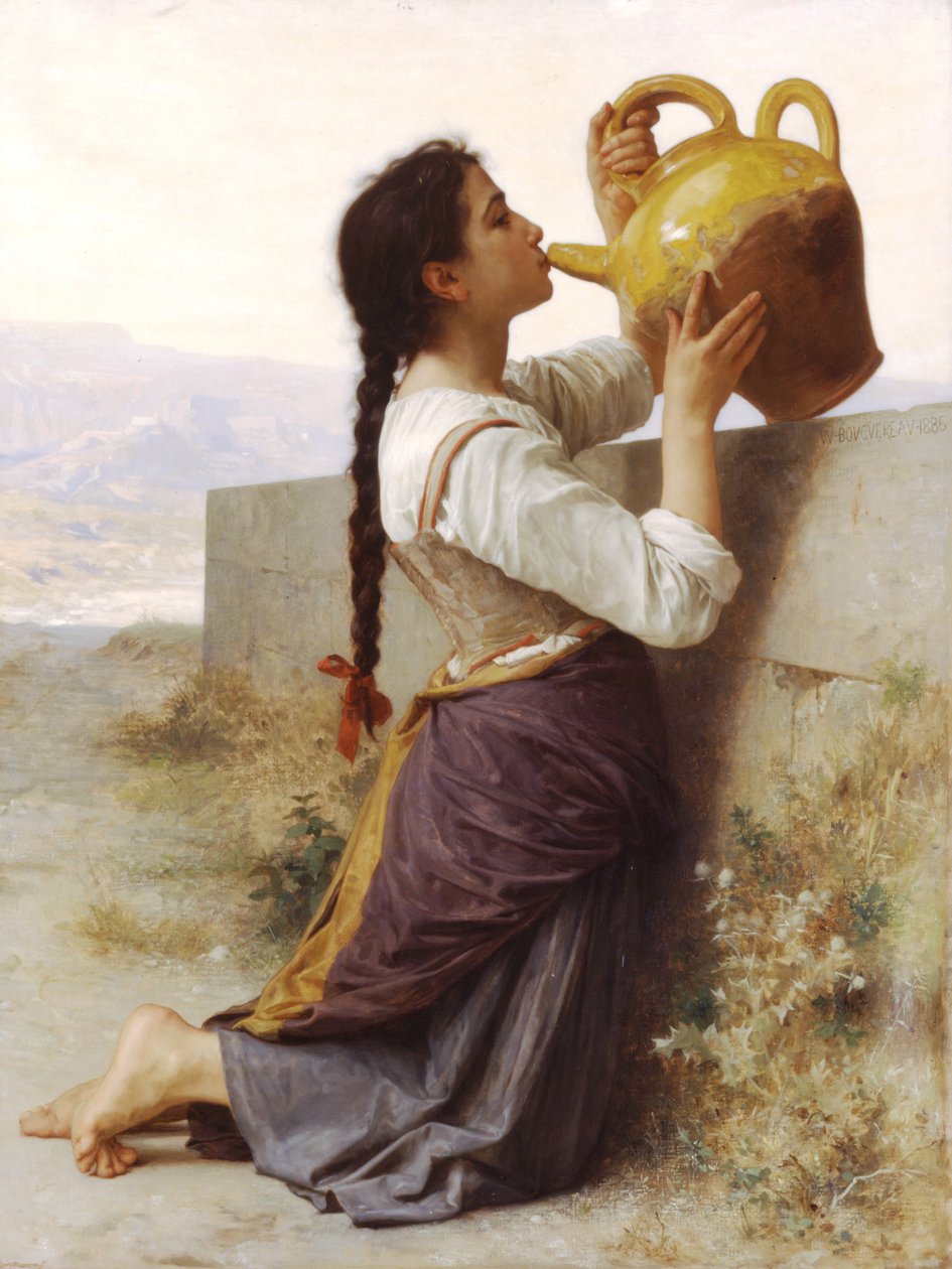 Thirst  av William Adolphe Bouguereau