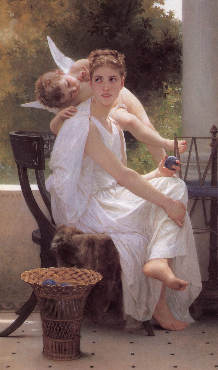 Work Interrupted av William Adolphe Bouguereau