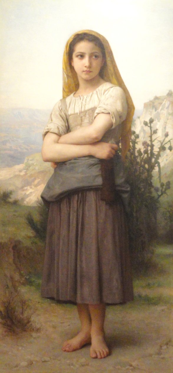 Young Girl av William Adolphe Bouguereau
