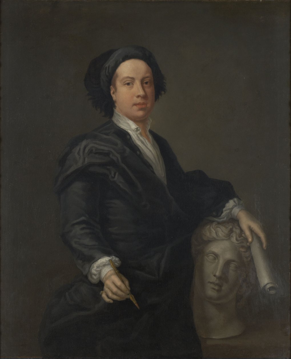 Porträtt av William Kent (1685-1748) av William Aikman