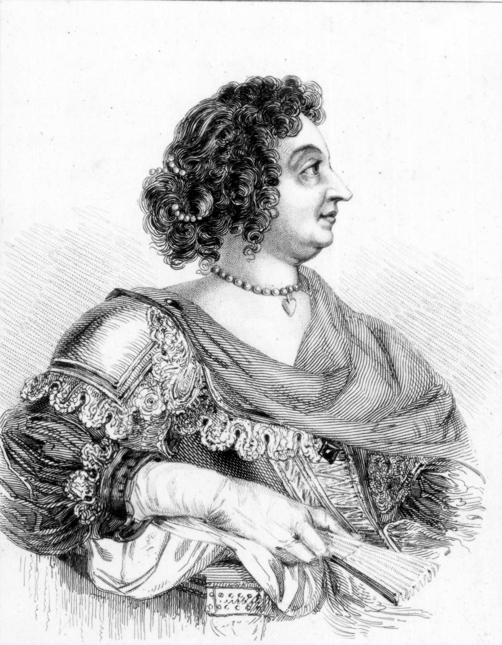 Sophia, Prinsessan Palatine av Rhen, publicerad 1825 av William Alexander