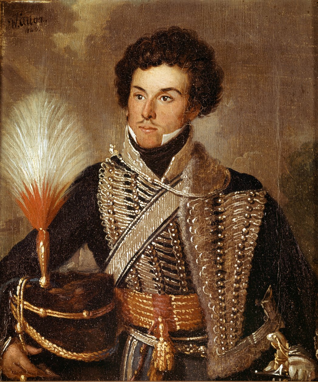 Officer vid 18:e dragonregementet, 1840 av William Allan