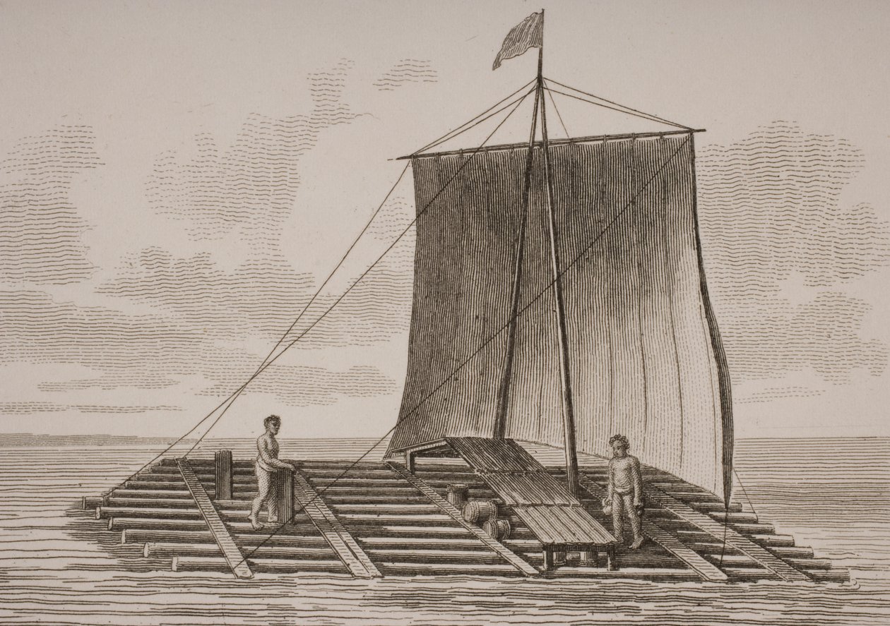 O se vaa laau bolsa Amerika i Saute, na vaneina e Thomas Milton (1743-1827) 1820 swed av William Anderson