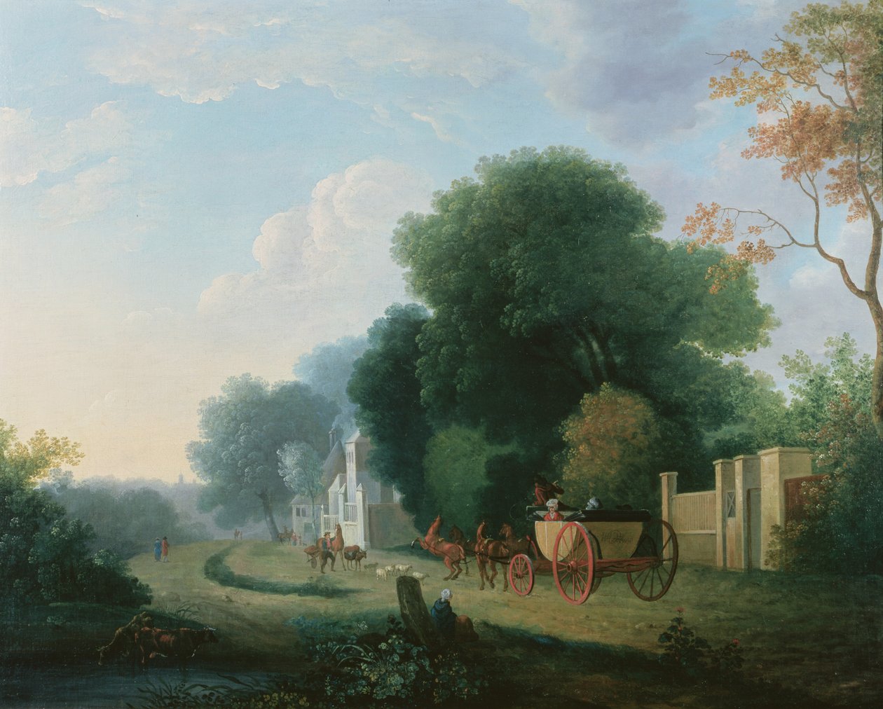 Howth Castle nära Dublin av William Ashford
