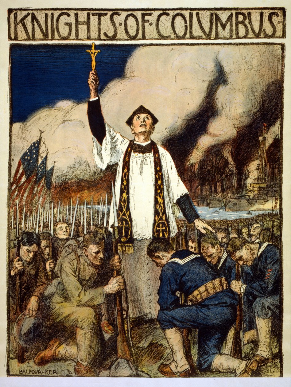 Riddarna av Columbus, 1917 av William Balfour Kerr